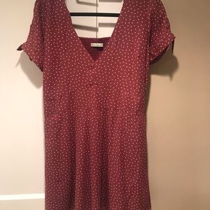 NWT Abercrombie Polka-Dot Dress Size Large